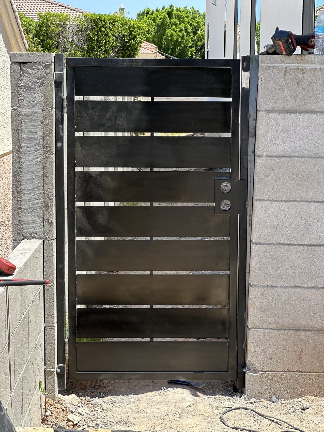 Custom Gate Installation