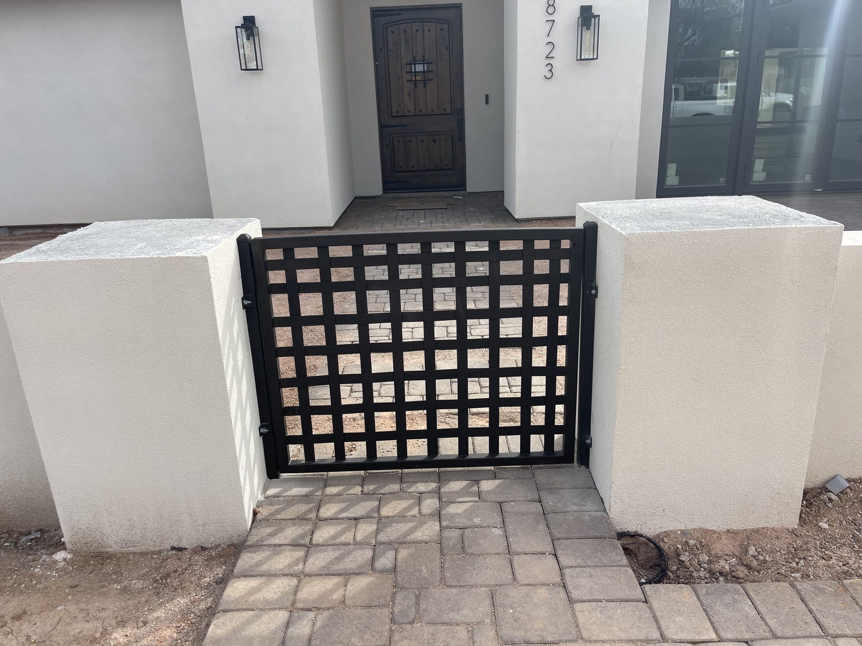 Woven Courtyard Gate