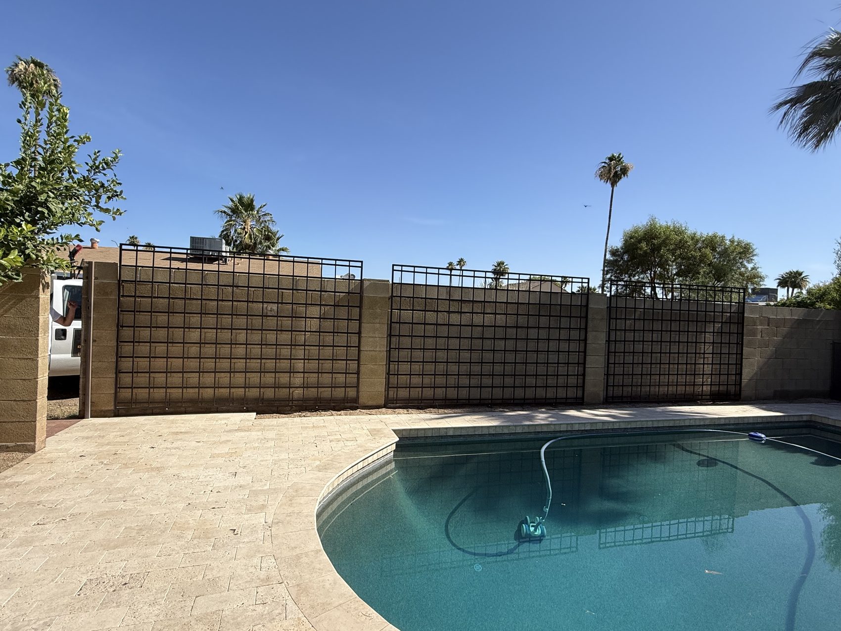 Large Checkered Board Trellis