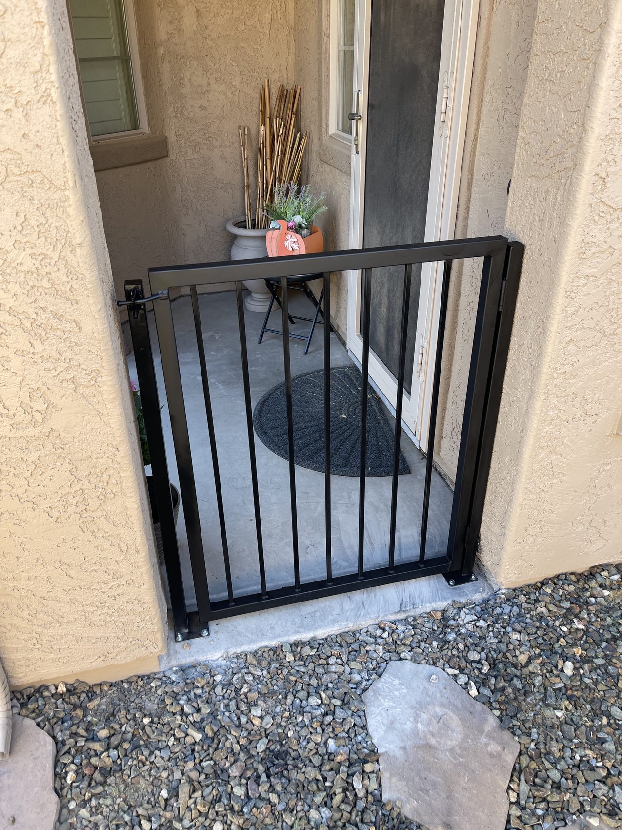 Standard Courtyard Wrought Iron Gate